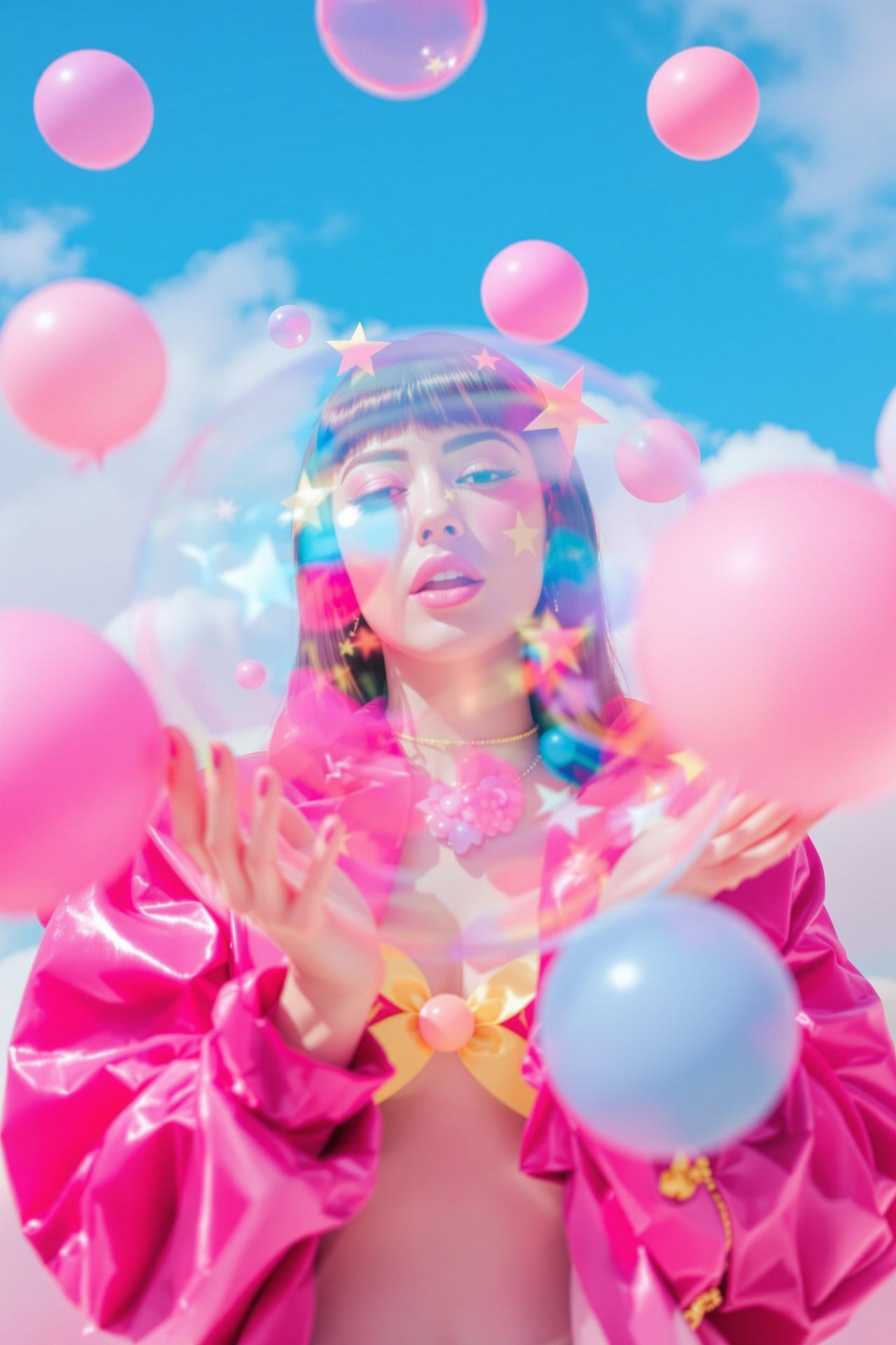 rosi写真 - 粉色泡泡 - Candy糖果画报唯美写真摄影作品